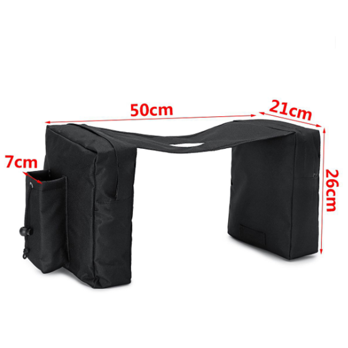 ATV-Fuel-Tank-Saddlebags-Quad-Bike-Motorcycle-Saddle-Bag-Snowmobile-Pocket-Storage-Black-1549455