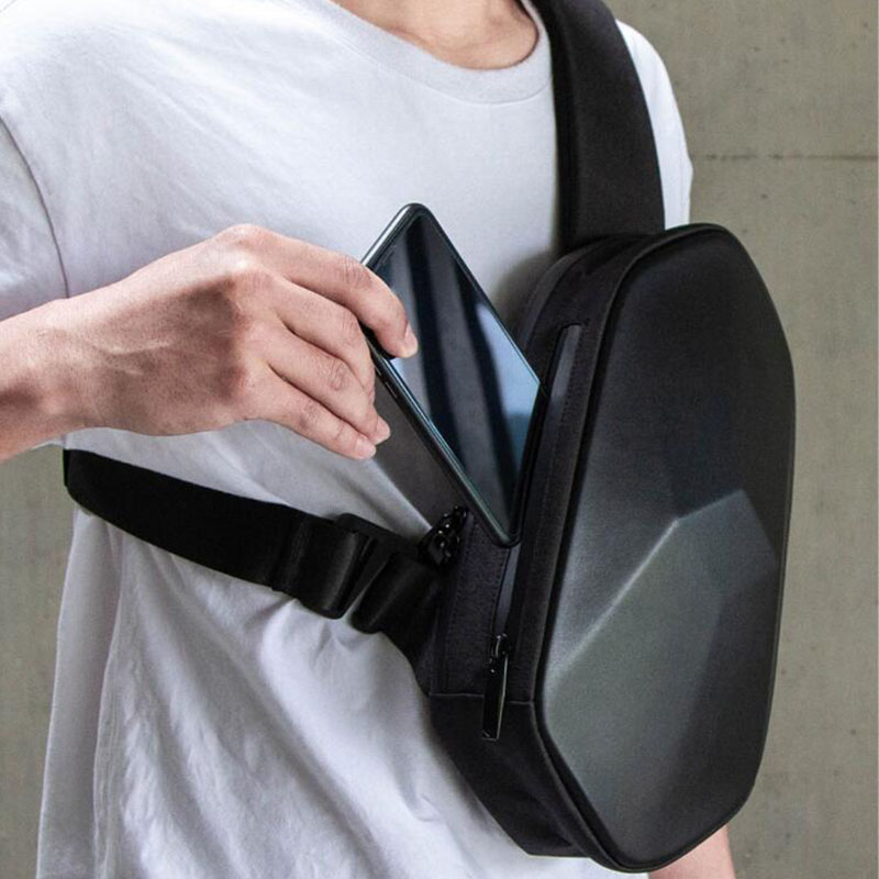 BEABORN-Chest-Packs-Polyhedron-PU-Backpack-USB-Bag-Waterproof-Mens-Women-Travel-Camping-Leisure-Spor-1514778