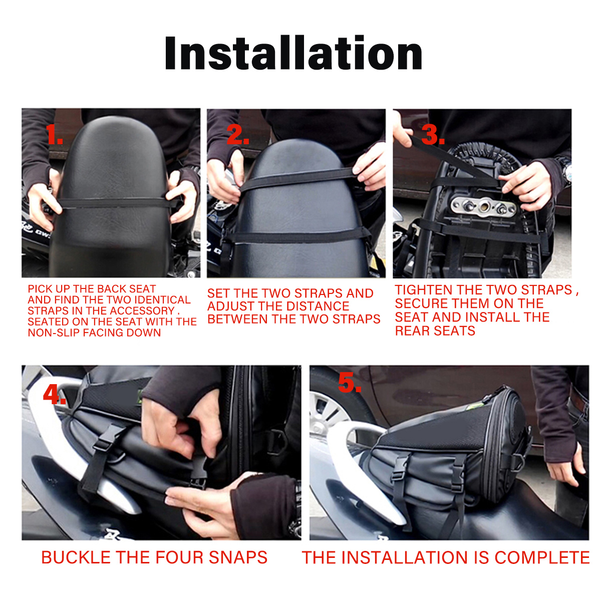 GHOST-RACING-Motorcycle-Tail-Bag-Rear-Trunk-Back-Seat-Carry-Luggage-Bike-Saddlebag-Waterproof-Tank-B-1774341