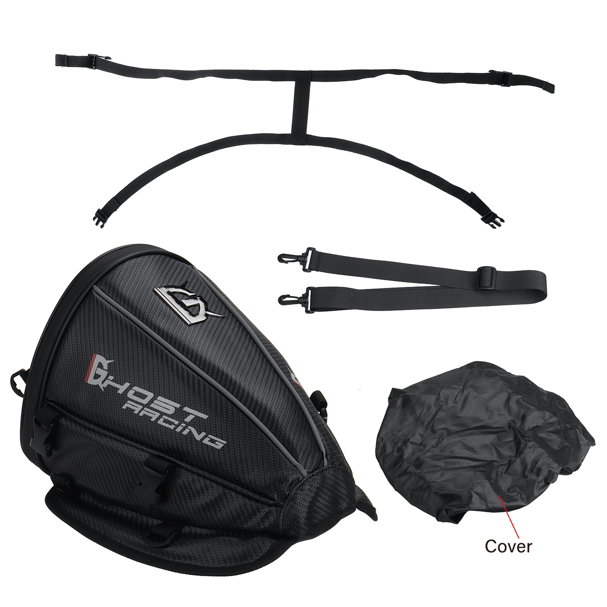 GHOST-RACING-Motorcycle-Tail-Bag-Rear-Trunk-Back-Seat-Carry-Luggage-Bike-Saddlebag-Waterproof-Tank-B-1774341