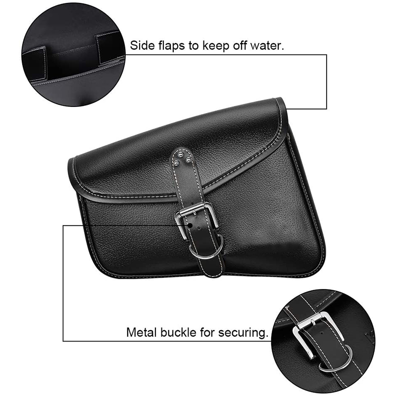LeftRight-Motorcycle-Swingarm-Side-Saddlebag-Tool-Bags-Pu-Leather-Retro-Waterproof-Saddle-Bag-Black-1749399