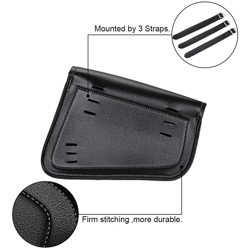 LeftRight-Motorcycle-Swingarm-Side-Saddlebag-Tool-Bags-Pu-Leather-Retro-Waterproof-Saddle-Bag-Black-1749399