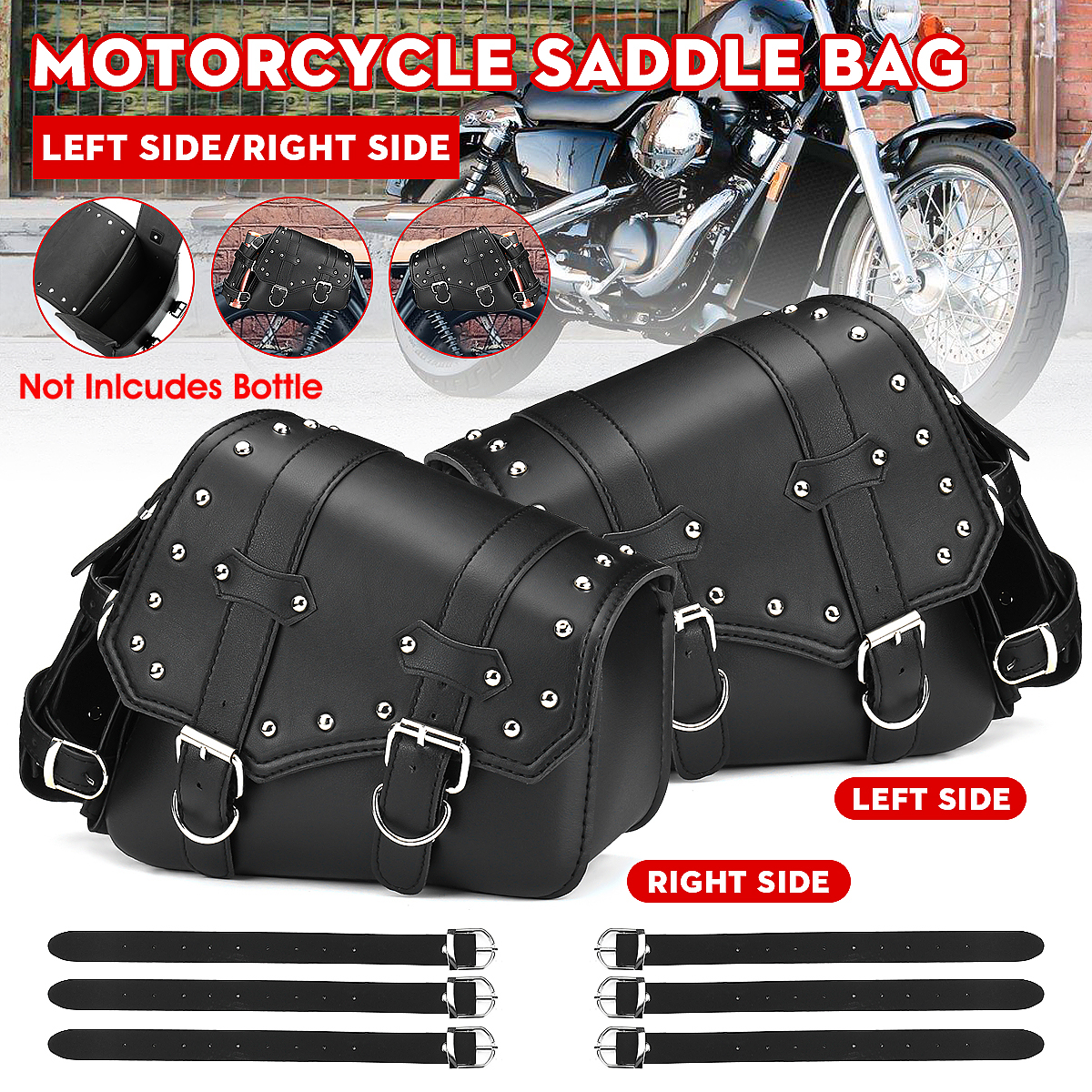 LeftRight-Side-Universal-Motorcycle-Saddlebag-Storage-Tool-Bag-W-Bottle-Holder-1784229