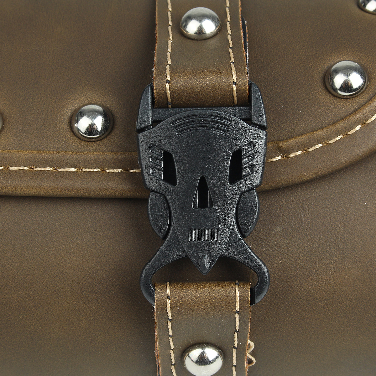 Motorcycle-Front-Fork-Tool-Bag-Pouch-Saddlebags-Luggage-Universal-PU-Leather-1634969