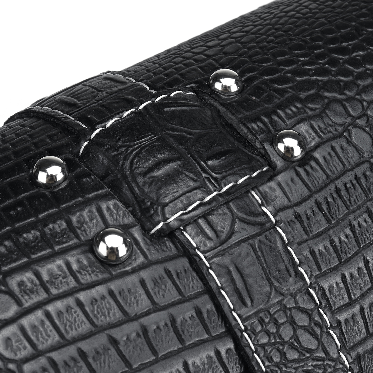 Motorcycle-Front-Fork-Tool-Bag-Roll-Side-Saddlebag-Black-With-Willow-Nails-1727840