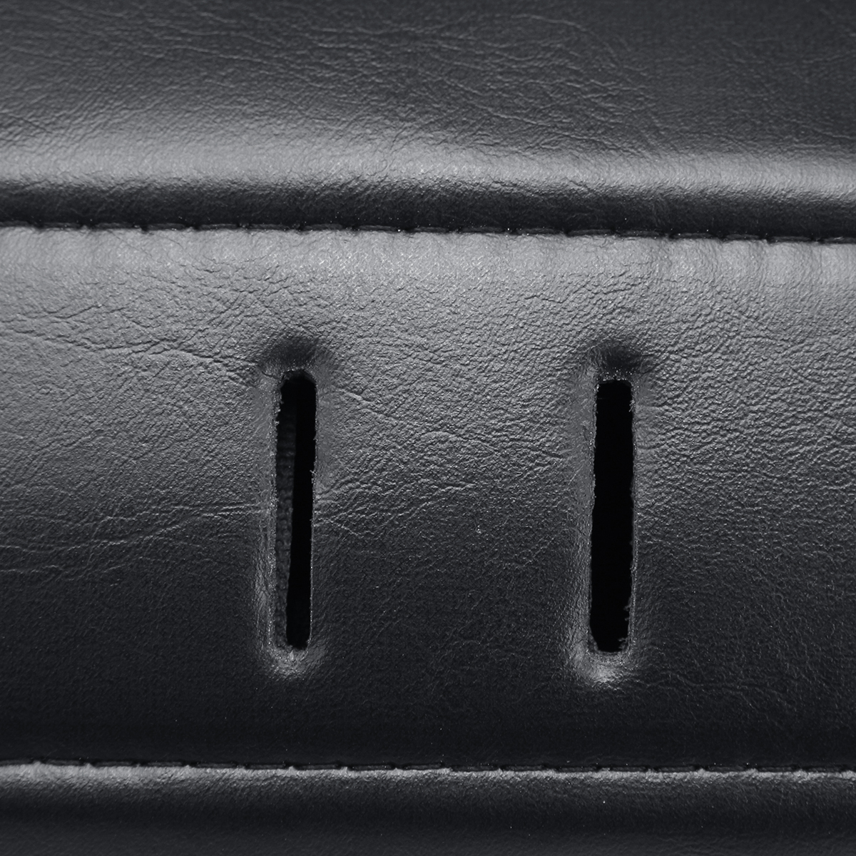 Motorcycle-Front-Fork-Tool-Bag-Saddlebags-Cruiser-PU-Leather-Universal-Black-1022957