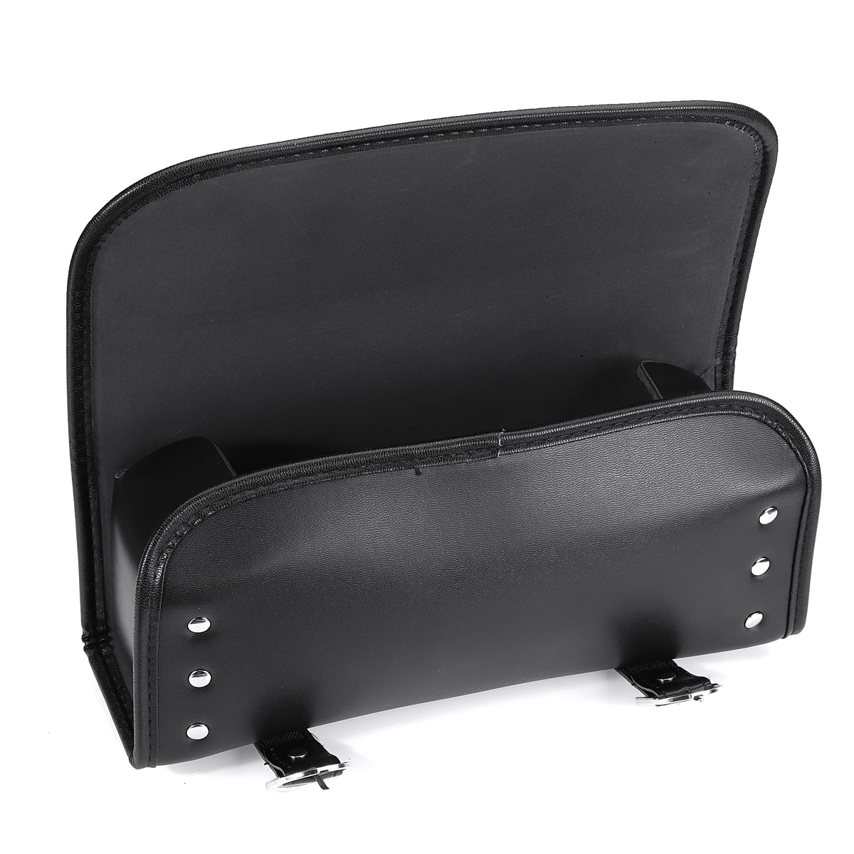 Motorcycle-Front-PU-Leather-Fork-Tool-Bag-Saddlebag-Pouch-Luggage-Universal-1623725