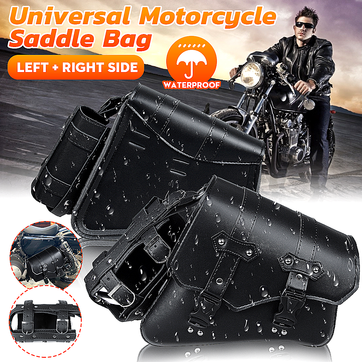Motorcycle-LeftRight-Saddlebag-Tool-Bag-Fuel-Oil-Bottle-Holder-Hasp-Type-1683022