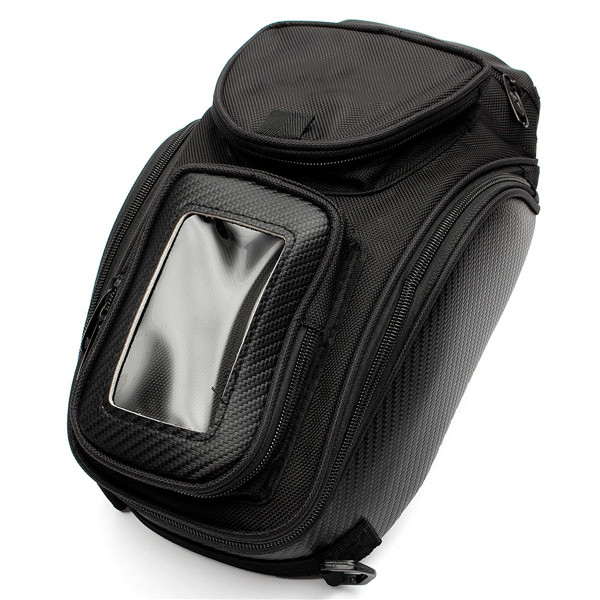 Motorcycle-Oil-Fuel-Tank-Bag-Magnetic-Multi-Layer-Black-Universal-38times25cm-Waterproof-1194449