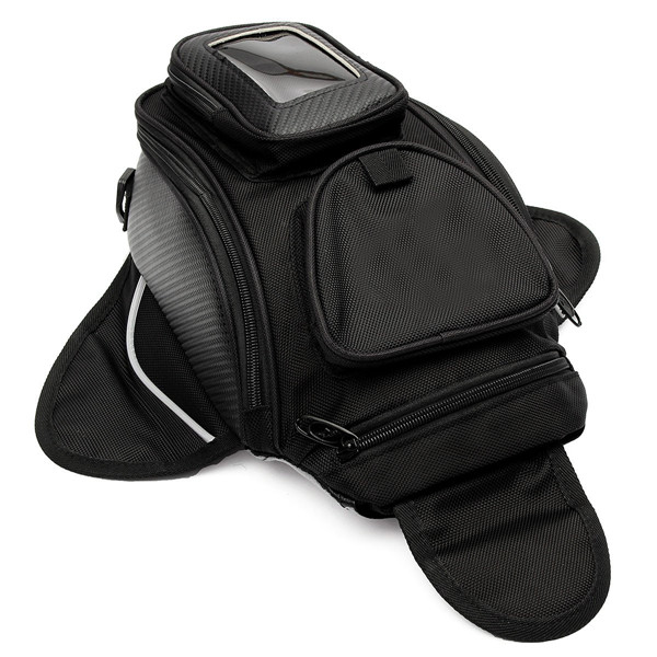 Motorcycle-Oil-Fuel-Tank-Bag-Magnetic-Multi-Layer-Black-Universal-38times25cm-Waterproof-1194449