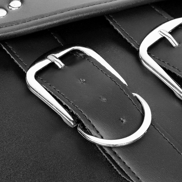 Motorcycle-PU-Leather-Custom-Saddlebags-Waterproof-Saddle-Swing-Arm-Bag-Left-Right-Black-1203956