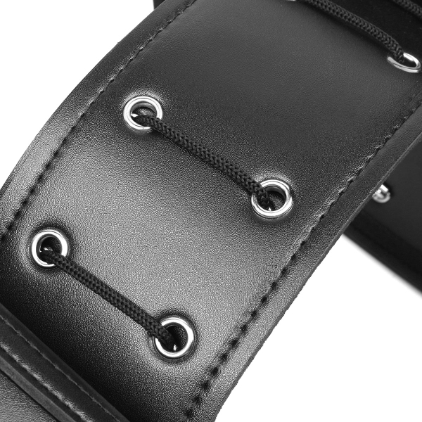 Motorcycle-PU-Leather-Custom-Saddlebags-Waterproof-Saddle-Swing-Arm-Bag-Left-Right-Black-1203956