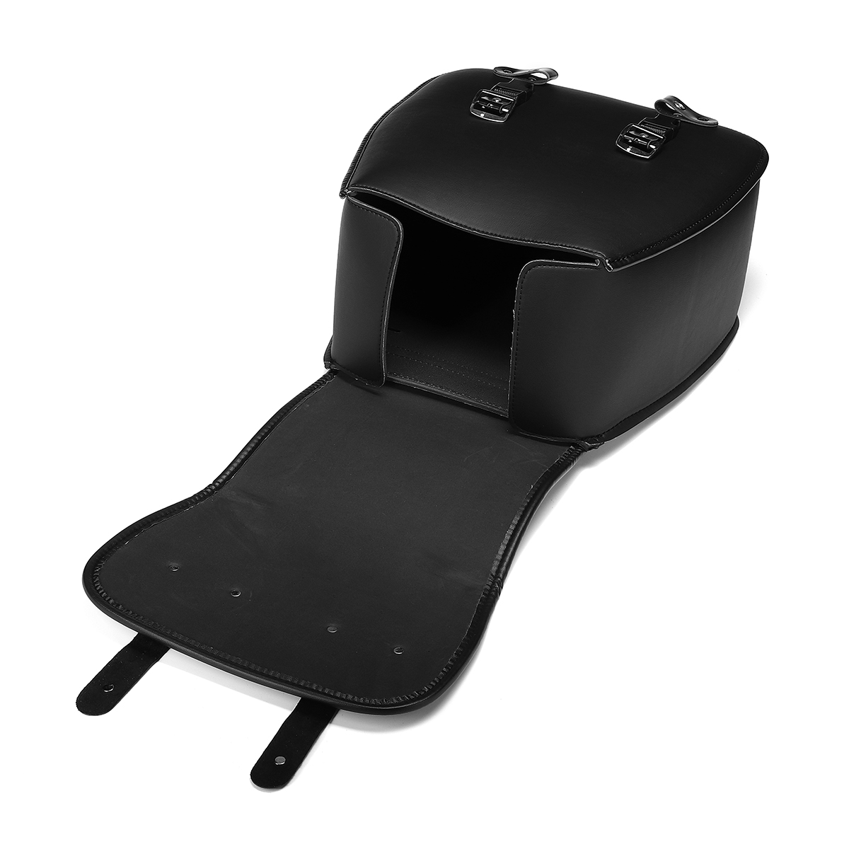 Motorcycle-PU-Leather-Left-Side-Saddlebags-For-Harley-Davidson-883-35X35X18cm-1358626