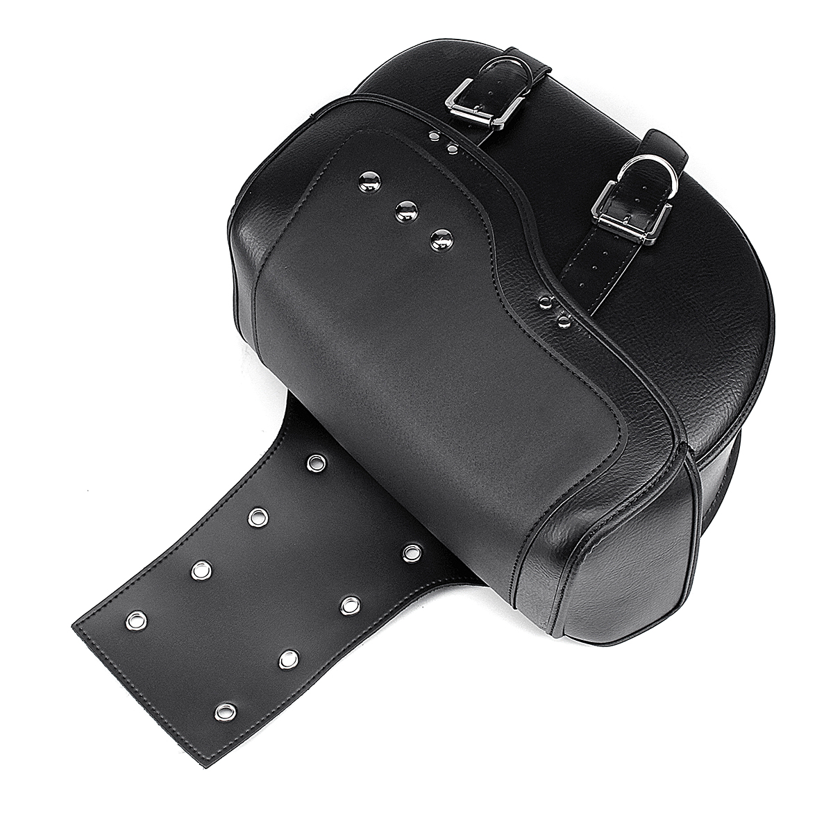 Motorcycle-PU-Leather-Luggage-Saddlebags-Black-For-Sportster-XL883-1200-1336212