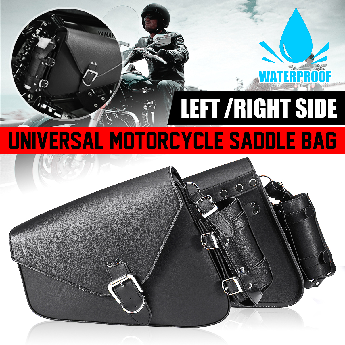 Motorcycle-PU-Leather-Pannier-Saddlebags-With-Bottle-Single-For-Harley-Davidson-Black-1634967
