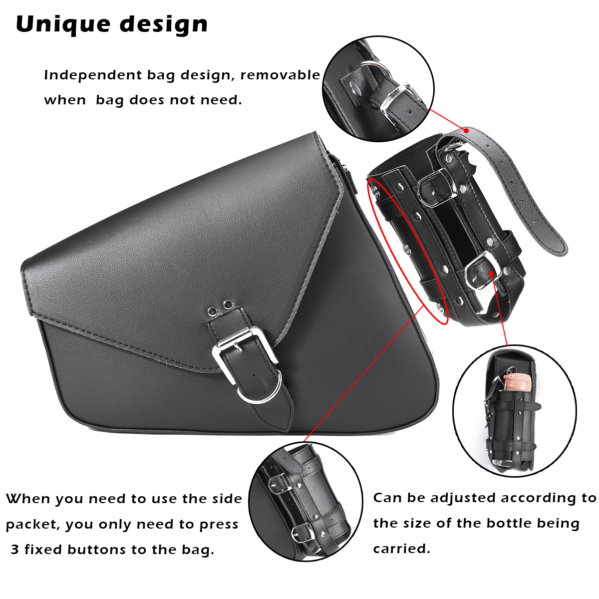 Motorcycle-PU-Leather-Pannier-Saddlebags-With-Bottle-Single-For-Harley-Davidson-Black-1634967