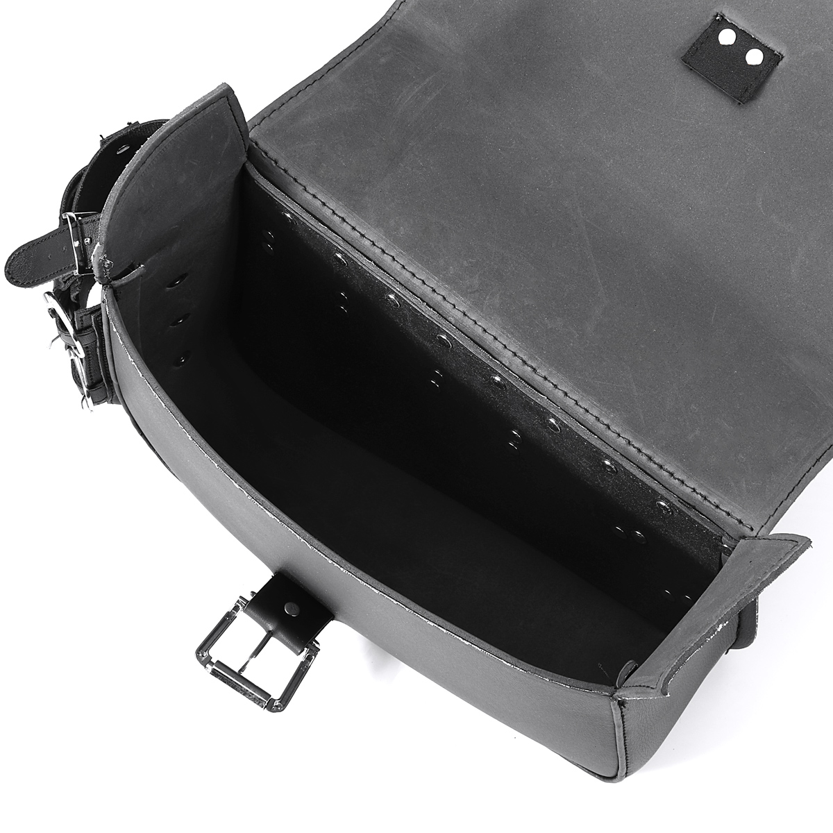 Motorcycle-PU-Leather-Pannier-Saddlebags-With-Bottle-Single-For-Harley-Davidson-Black-1634967