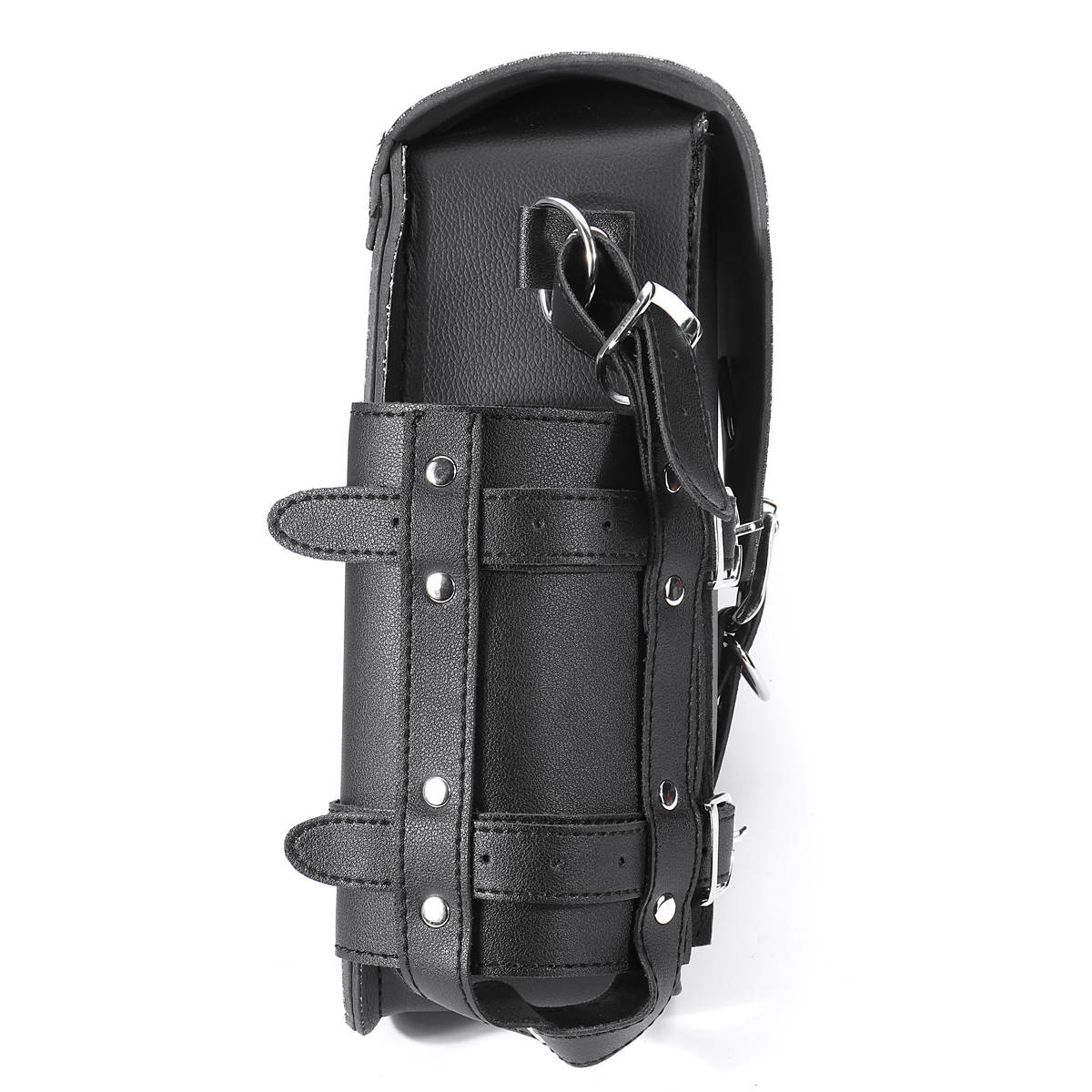 Motorcycle-PU-Leather-Pannier-Saddlebags-With-Bottle-Single-For-Harley-Davidson-Black-1634967