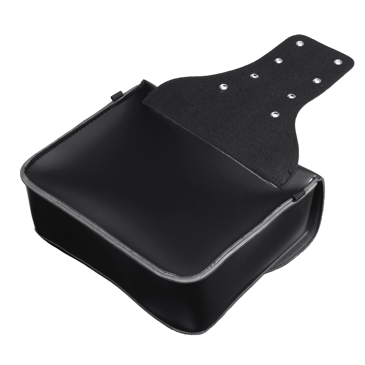 Motorcycle-PU-Leather-Side-Saddle-Bags-Saddlebags-Luggage-Black-For-Harley-1314234