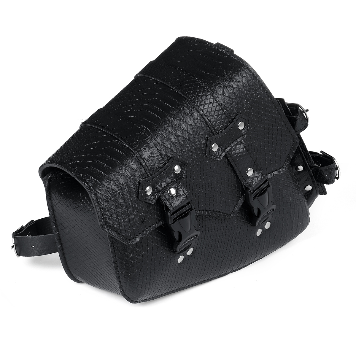 Motorcycle-Saddlebag-Tool-Bag-Luggage-With-Bottle-Holder-Left--Right-Side-Black-1736384