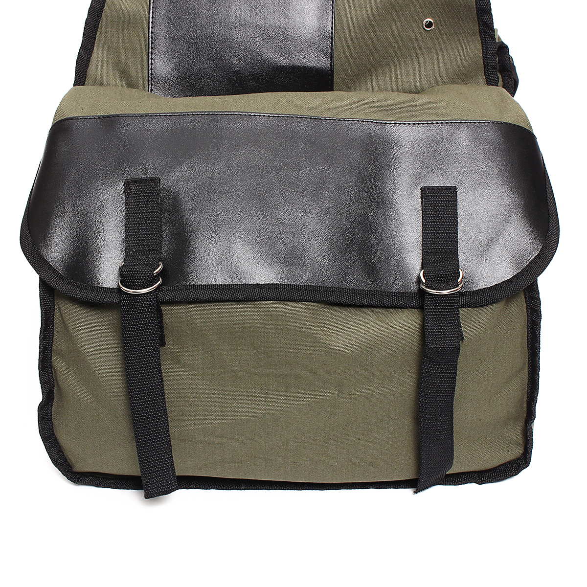 Motorcycle-Saddlebags-Canvas-Side-Back-Pack-Bike-Multi-Purpose-Luggage-Bag-Army-Green-1477532