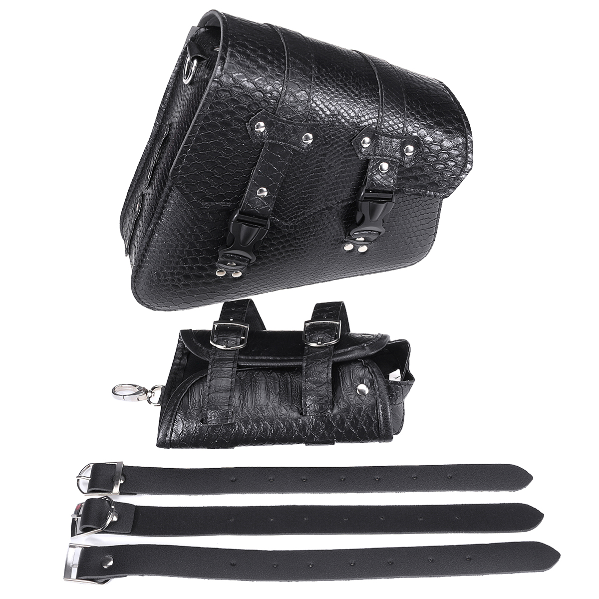 Motorcycle-Saddlebags-Rider-Panniers-Luggage-with-Kettle-Bag-Black-LeftRight-PU-Leather-Universal-1600406