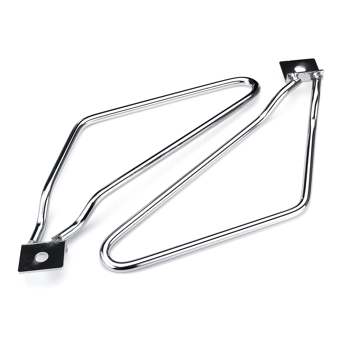 Motorcycle-Saddlebags-Saddle-Bag-Support-Bars-Mount-Bracket-Black-For-HarleyDyna883IronXL883N-1535142