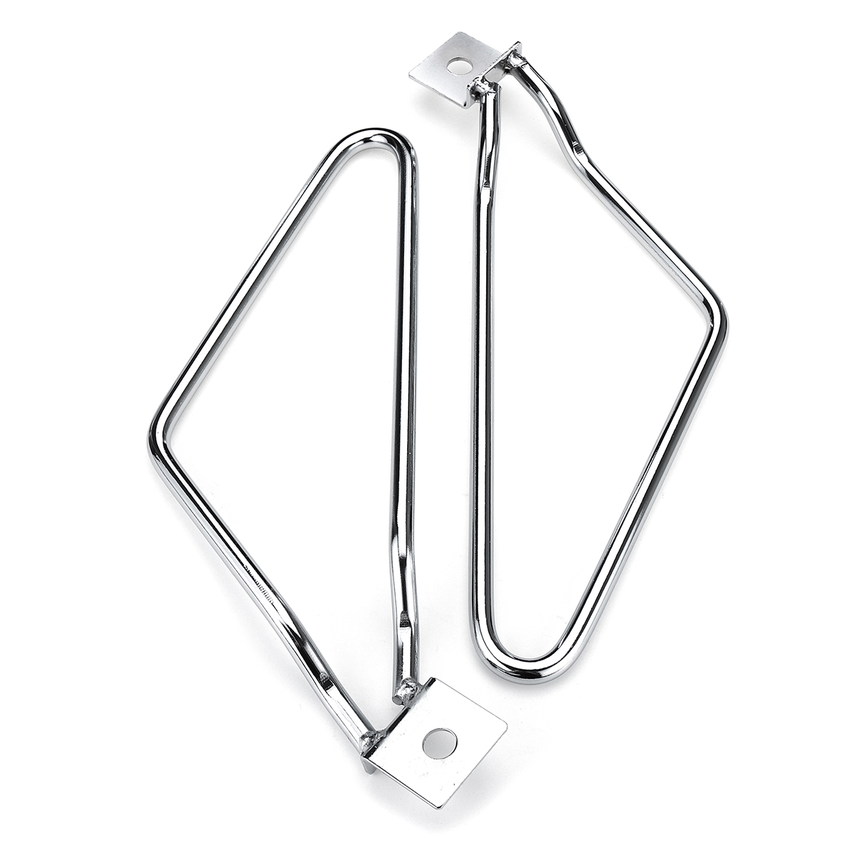 Motorcycle-Saddlebags-Saddle-Bag-Support-Bars-Mount-Bracket-Black-For-HarleyDyna883IronXL883N-1535142