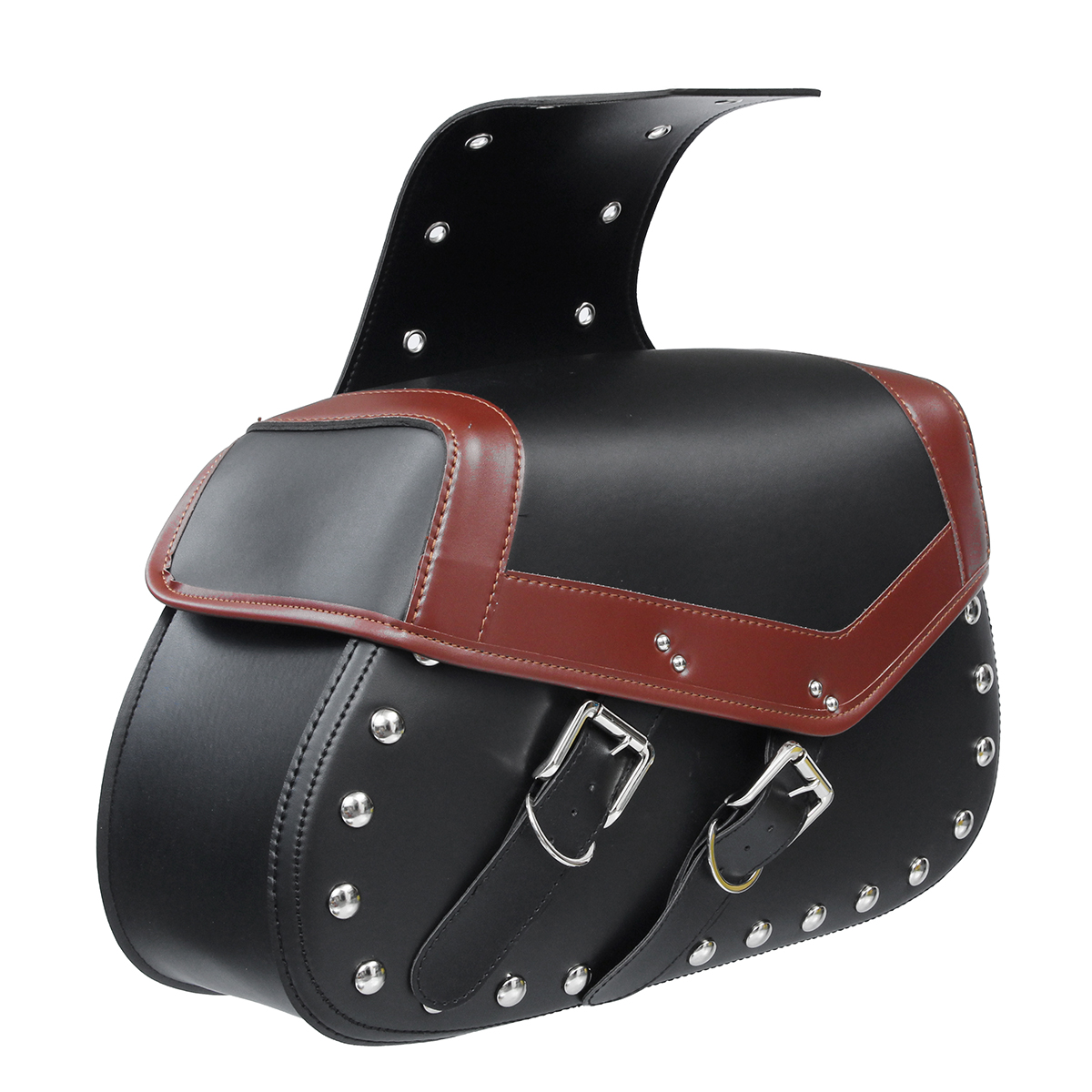 Motorcycle-Saddlebags-Saddle-Bags-Bike-Side-Storage-Fork-Tool-Pouch-For-HarleyHonda-1325864