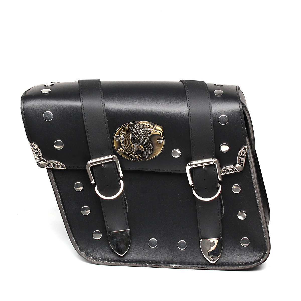 Motorcycle-Saddlebags-Side-Bag-Tool-Bags-Left-Right-For-Chopper-Black-1456721