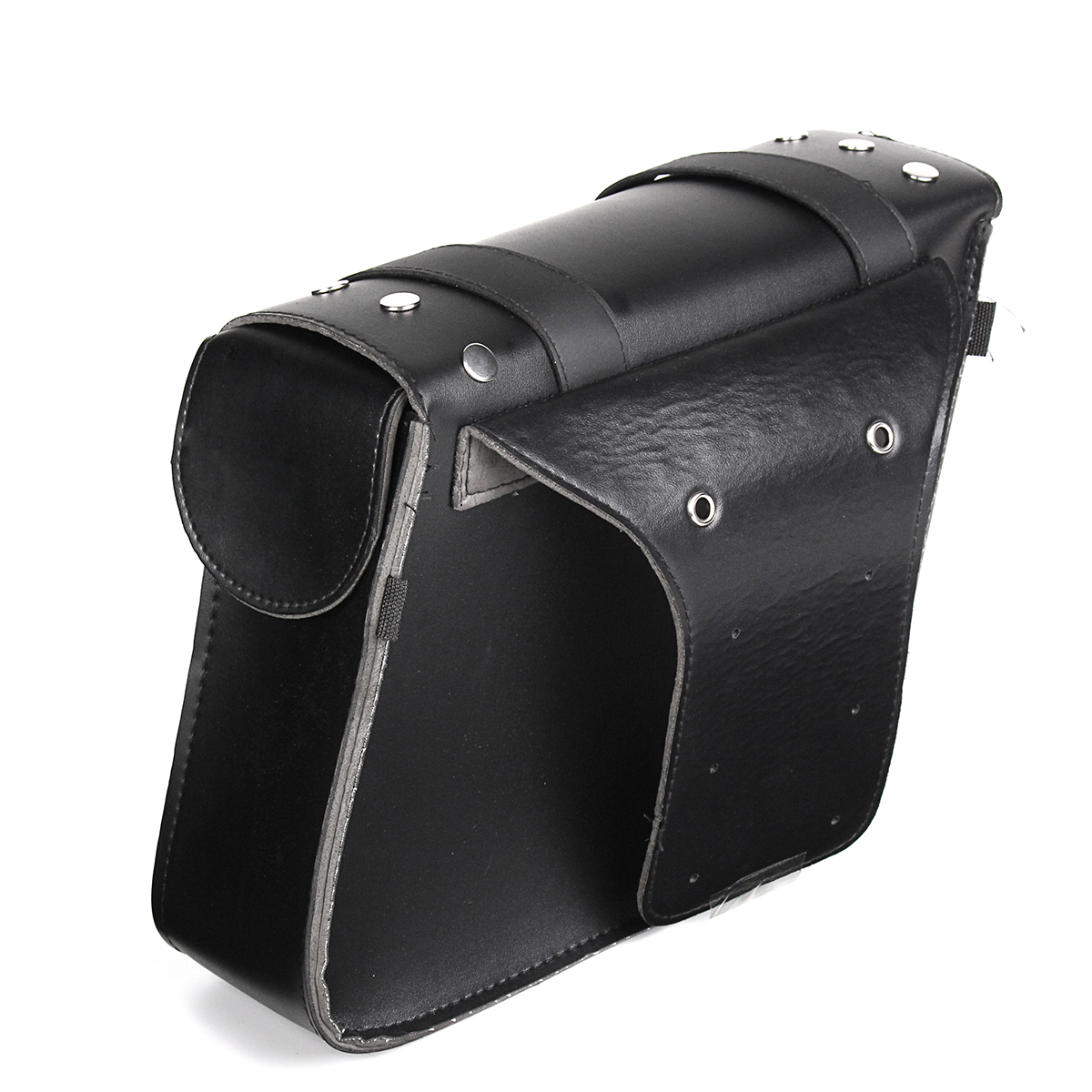 Motorcycle-Saddlebags-Side-Bag-Tool-Bags-Left-Right-For-Chopper-Black-1456721