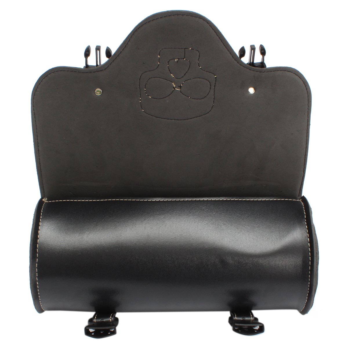Motorcycle-Side-Saddle-Bag-PU-Leather-Saddle-Tool-Bag-Black-For-Harley-1124027