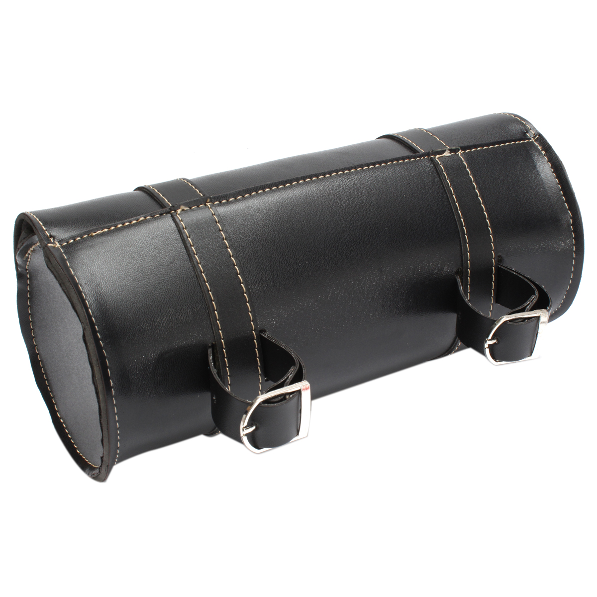 Motorcycle-Side-Saddle-Bag-PU-Leather-Saddle-Tool-Bag-Black-For-Harley-1124027