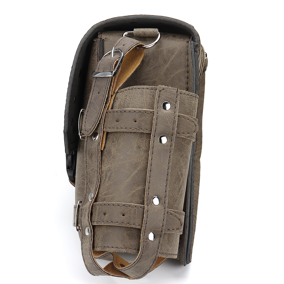 Motorcycle-Studded-Saddlebag-pu-leather-Tool-Panniers-vintage-Brown-Bag-W-Fuel-Oil-Bottle-Holder-Mot-1734739