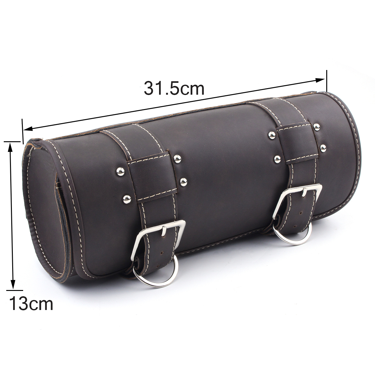 Motorcycle-Tool-Bag-Luggage-Saddlebag-Roll-Barrel-Storage-For-Harley-Sportster-1311774