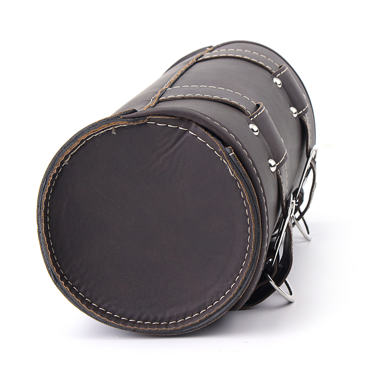 Motorcycle-Tool-Bag-Luggage-Saddlebag-Roll-Barrel-Storage-For-Harley-Sportster-1311774