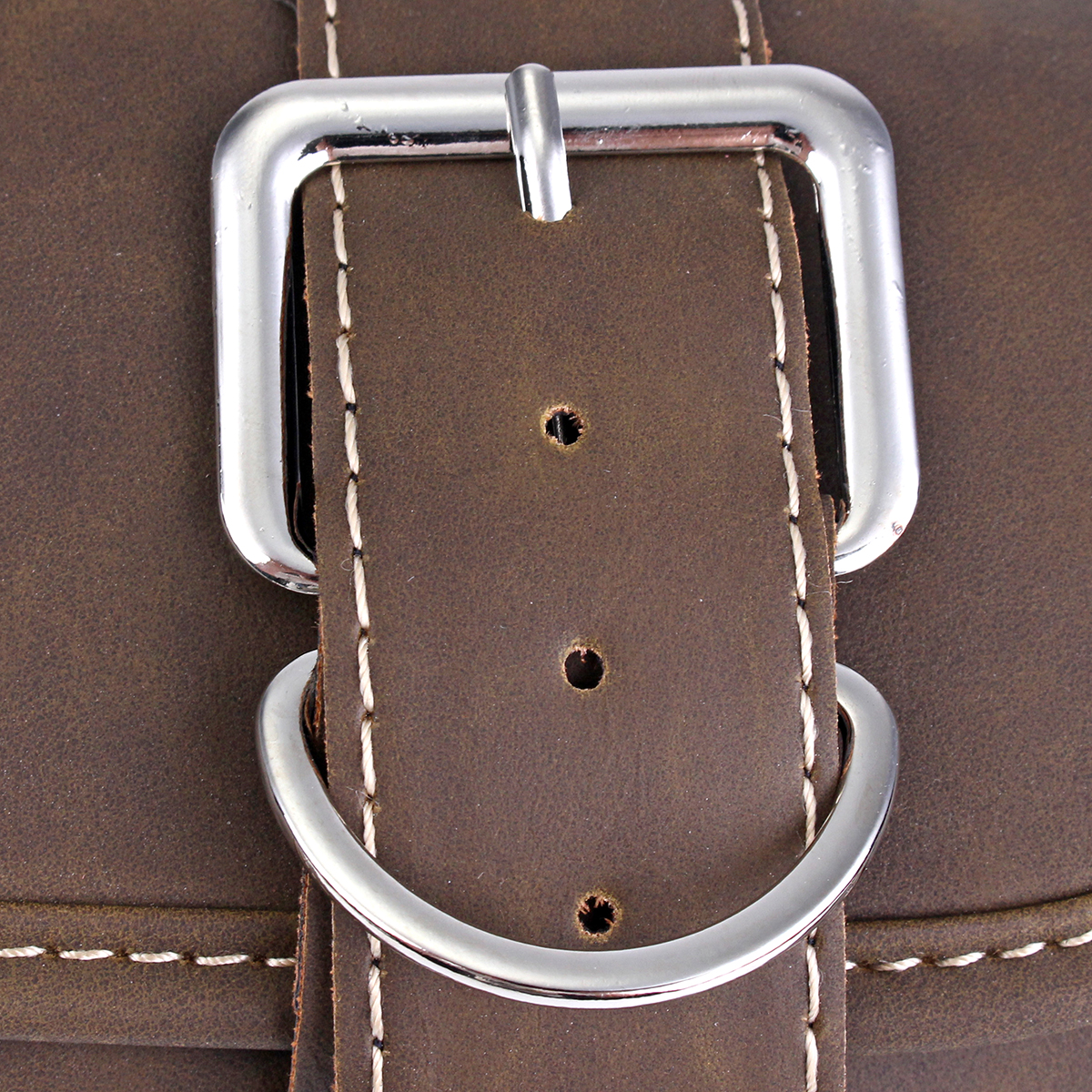 Motorcycle-Tool-Brown-Bag-Luggage-Saddlebag-Roll-Barrel-Storage-For-Harley-Sportster-1311623