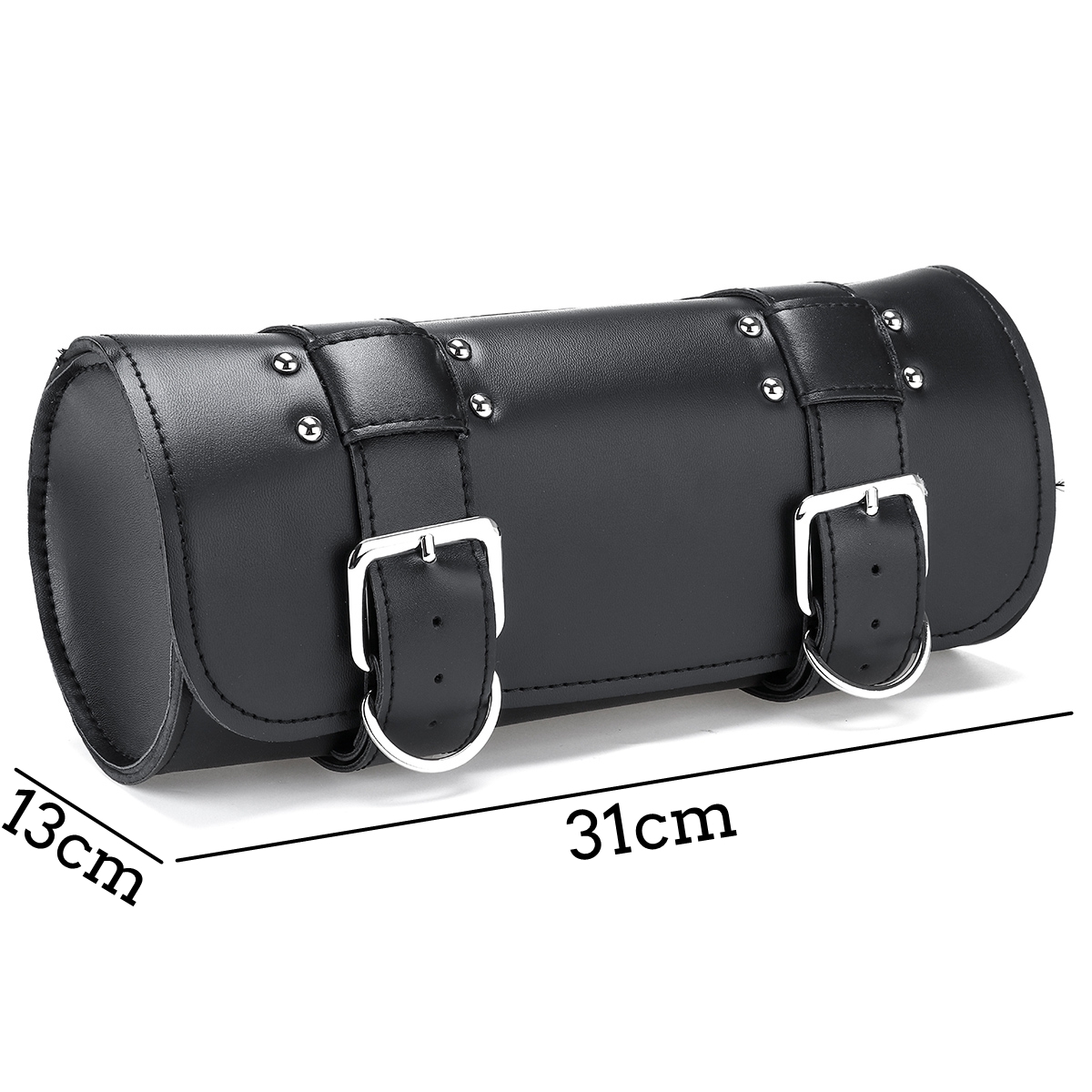 Motorcycle-Tool-Side-PU-Leather-Side-Box-Hanging-Saddle-Bag-Black-Universal-1682370
