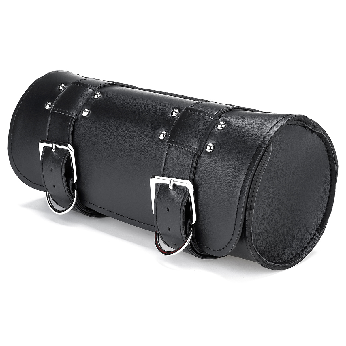 Motorcycle-Tool-Side-PU-Leather-Side-Box-Hanging-Saddle-Bag-Black-Universal-1682370