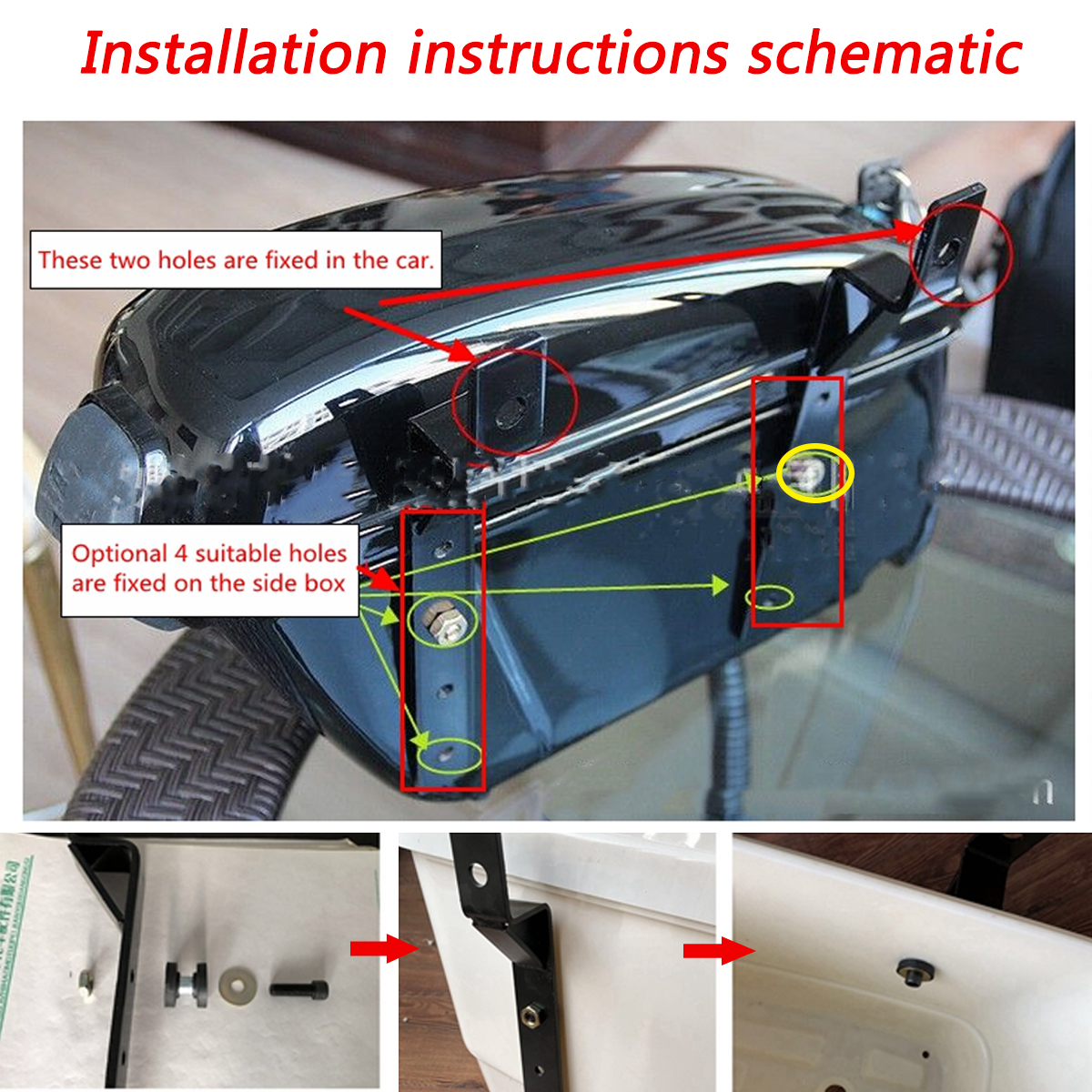 Pair-30L-Side-Luggage-Case-Hard-Trunk-Saddle-Bags-Motorcycle-Panniers-Box-Cruiser-Universal-1249061