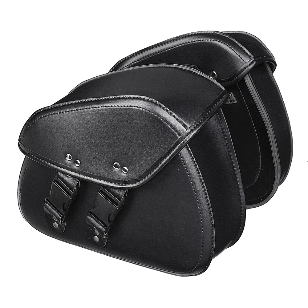 Pair-Black-PU-Leather-Motorcycle-Universal-Saddlebags-Rider-Motorbike-Panniers-Luggage-1319908