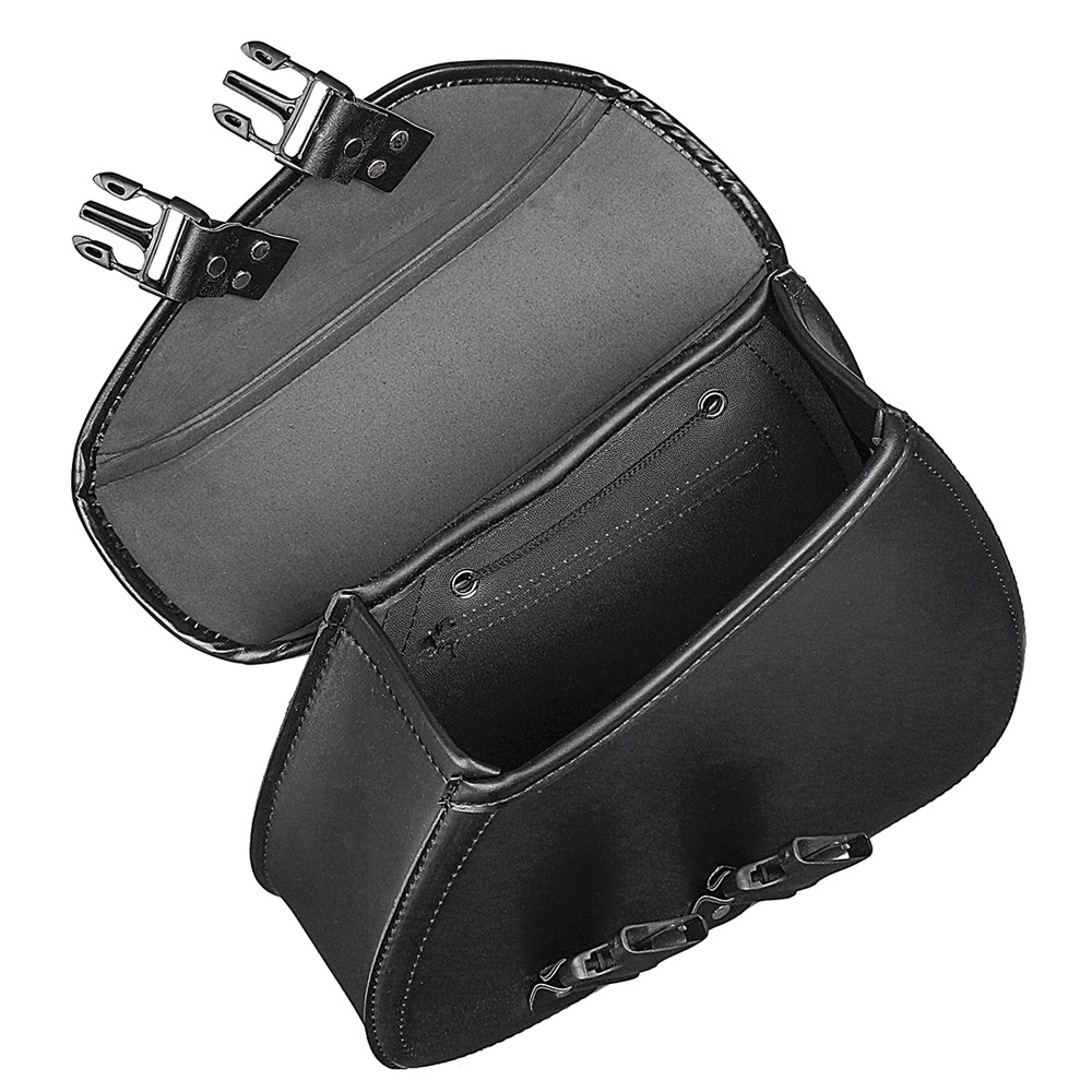 Pair-Black-PU-Leather-Motorcycle-Universal-Saddlebags-Rider-Motorbike-Panniers-Luggage-1319908
