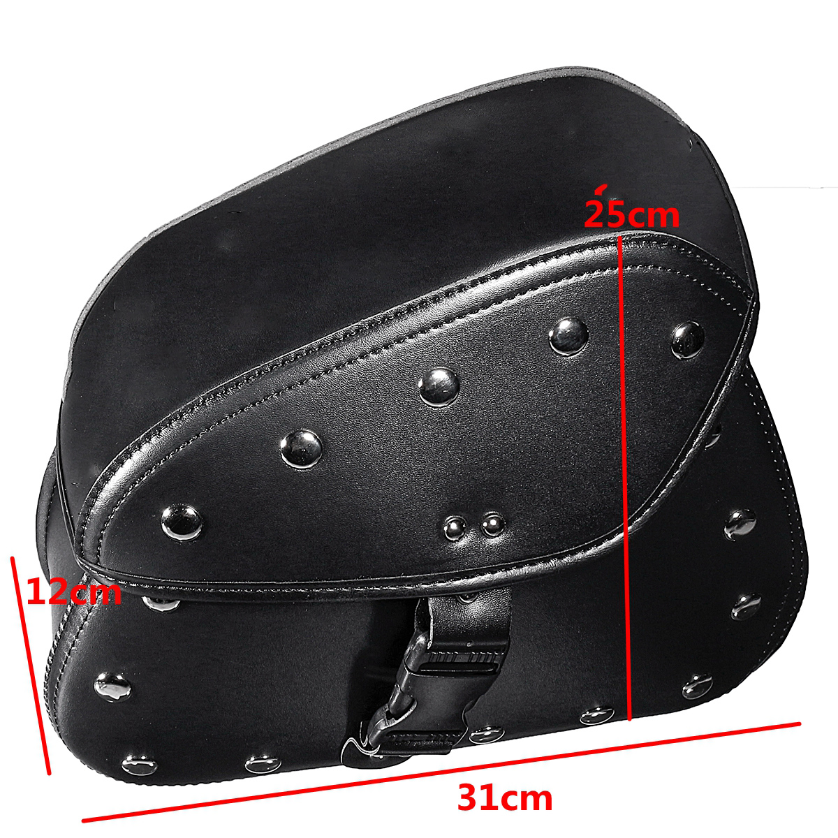 Pair-Brown-Black-Universal-PU-Leather-Motorcycle-Tool-Bag-Luggage-Saddlebags-1320378