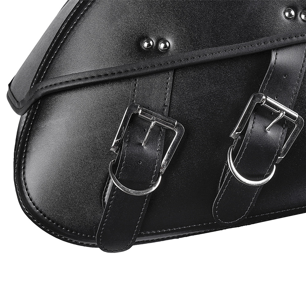 Pair-Large-Size-Black-PU-Leather-Motorcycle-Tool-Bag-Luggage-Saddlebags-For-Harley-1324641