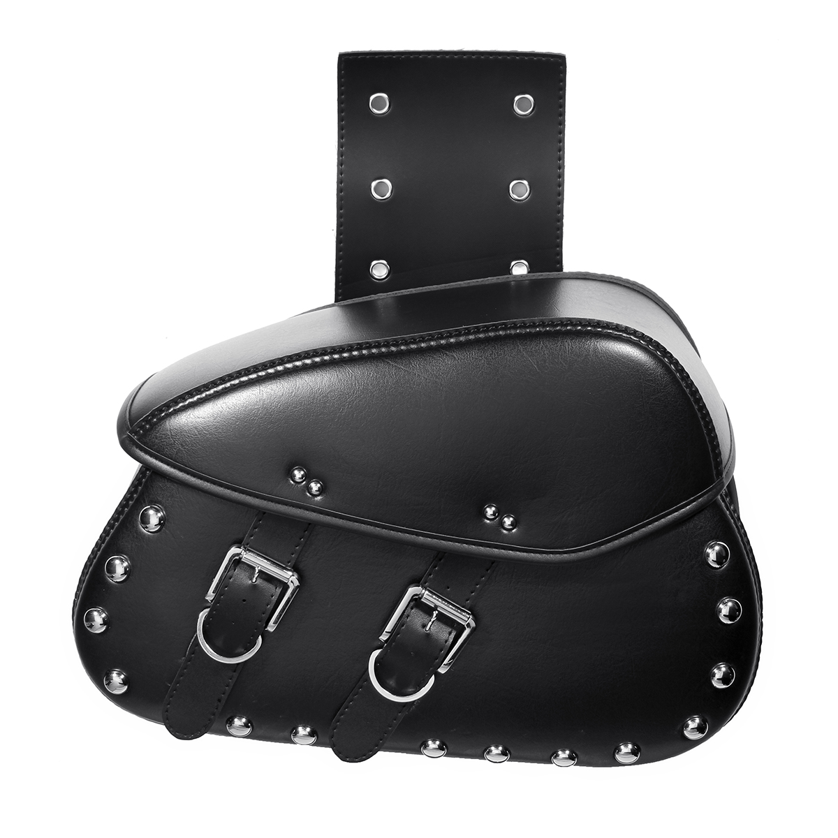 Pair-Motorcycle-PU-Leather-Side-Saddlebags-Luggage-Saddle-Bag-Black-For-Harley-1315886