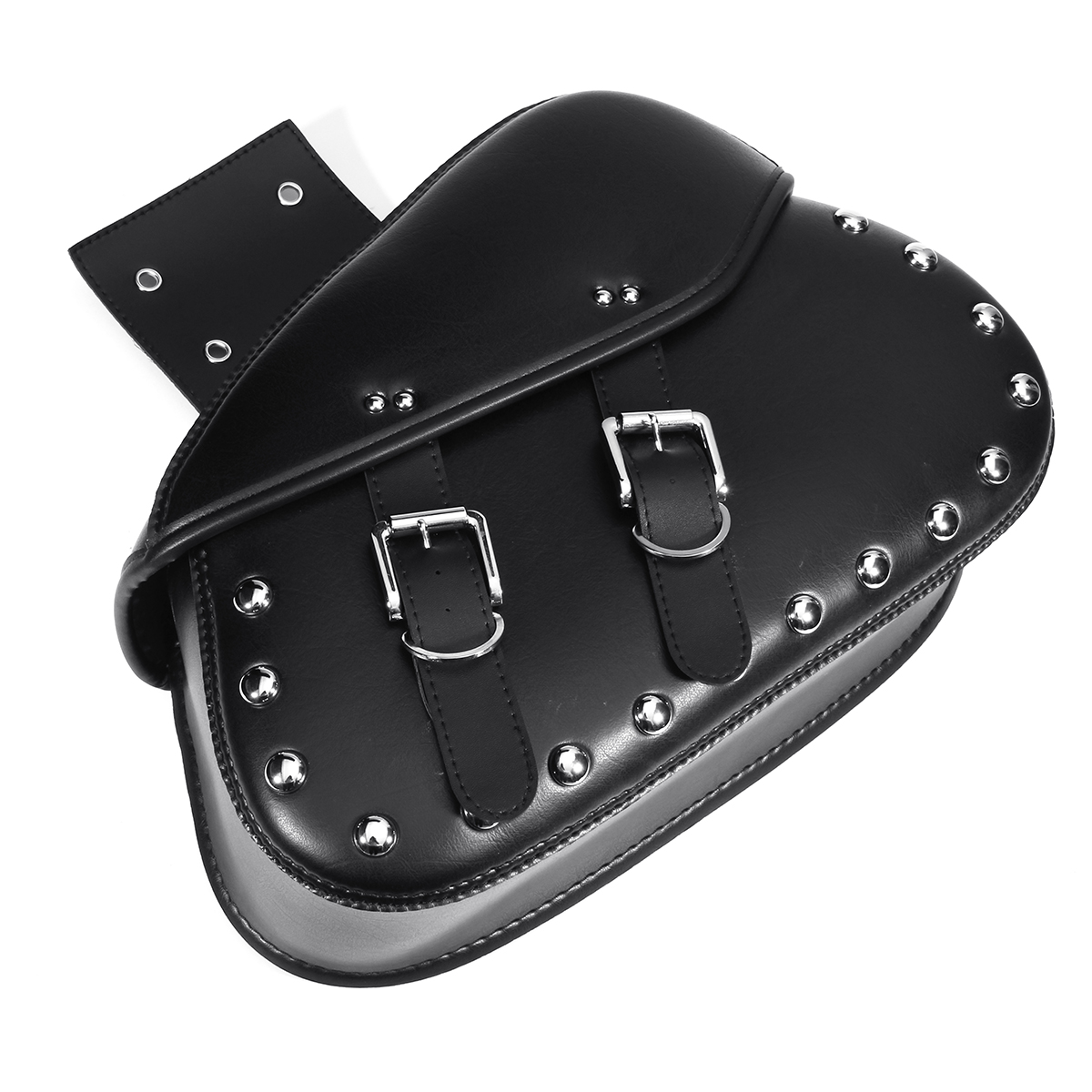 Pair-Motorcycle-PU-Leather-Side-Saddlebags-Luggage-Saddle-Bag-Black-For-Harley-1315886