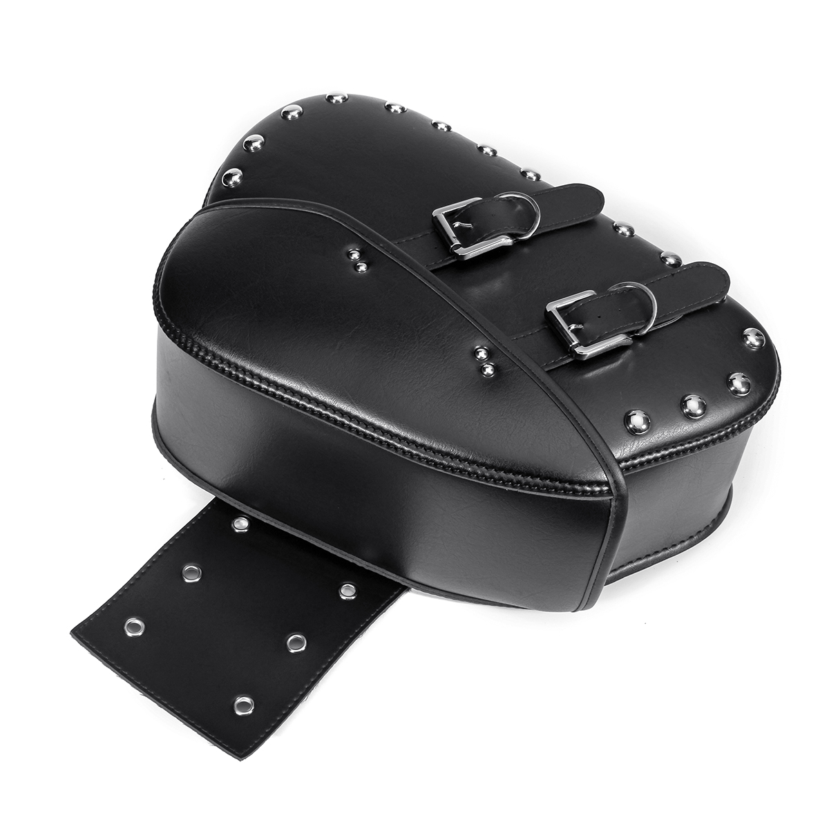 Pair-Motorcycle-PU-Leather-Side-Saddlebags-Luggage-Saddle-Bag-Black-For-Harley-1315886
