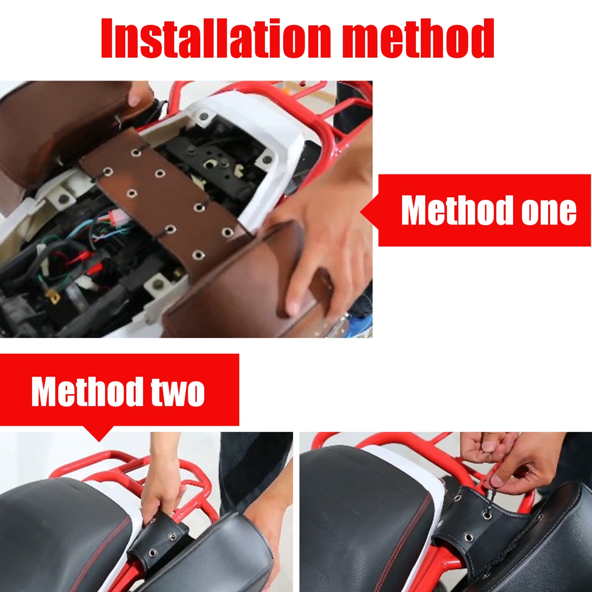 Pair-PU-Leather-Motorcycle-Side-Tool-Bag-Luggage-Saddlebags-Universal-1551770
