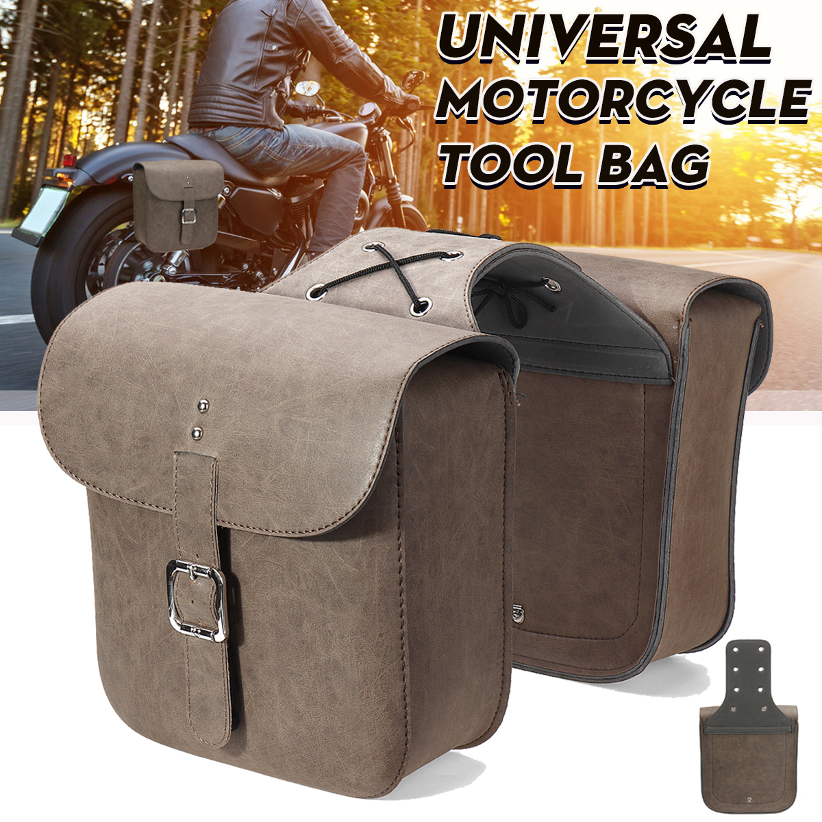 Pair-Universal-Motorcycle-PU-Leather-Saddlebags-Side-Tool-Bag-Luggage-Waterproof-For-Harley-1637536