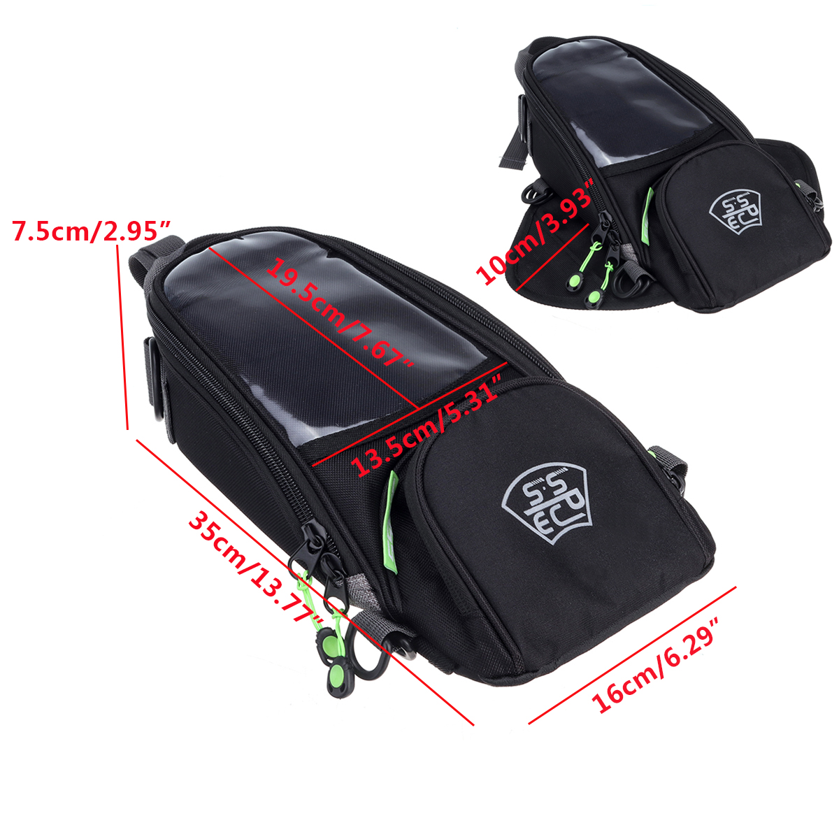 SSPEC-Motorcycle-Oil-Fuel-Tank-Bag-Saddlebags-Magnetic-Waterproof-For-Phone-GPS-1413135